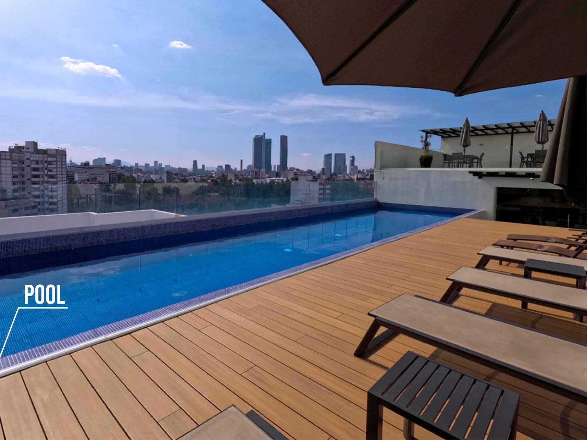 Amazing City Views Condesa Roma By Bamboo Skylife Mexico City Exterior photo