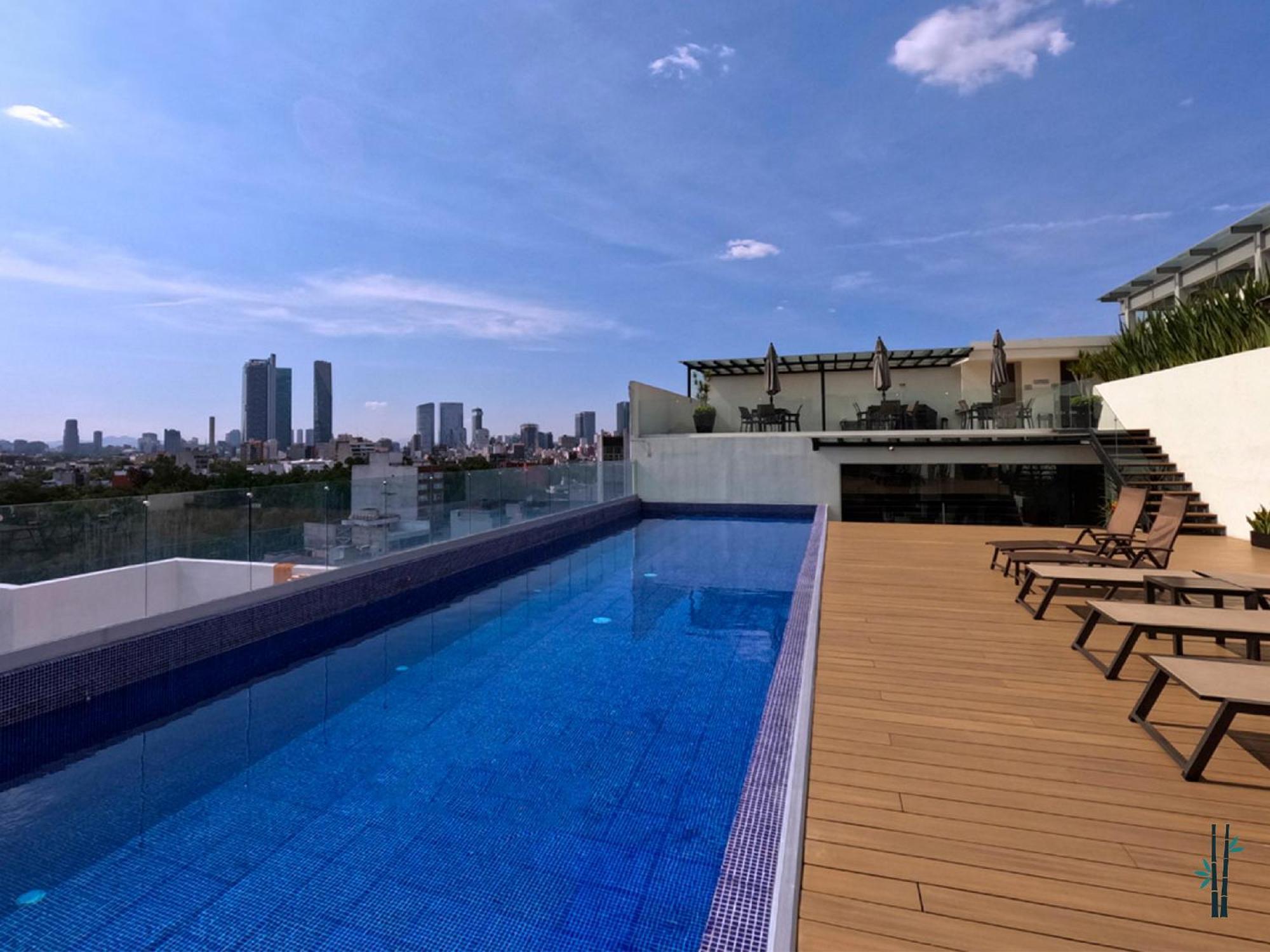 Amazing City Views Condesa Roma By Bamboo Skylife Mexico City Exterior photo