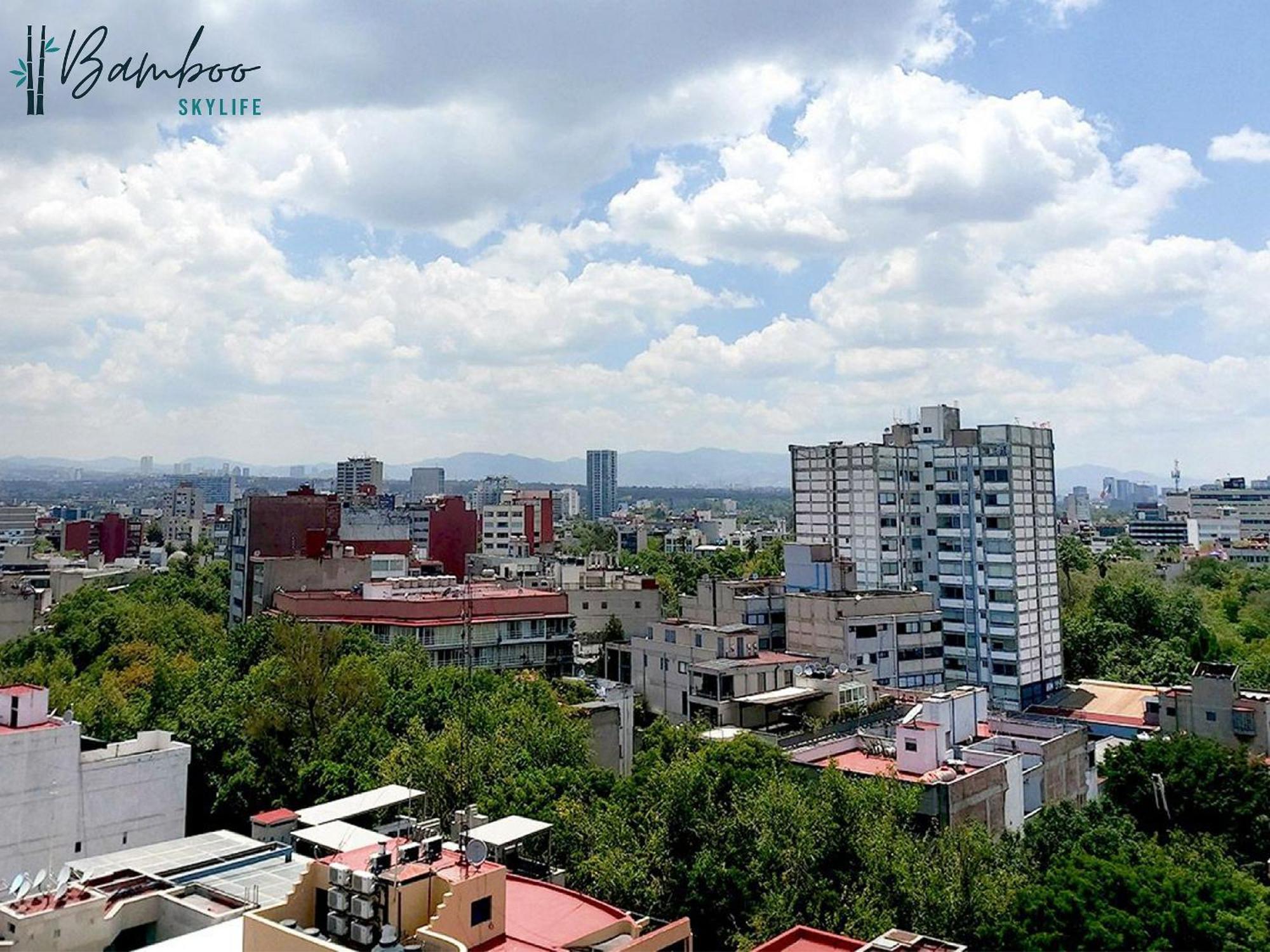 Amazing City Views Condesa Roma By Bamboo Skylife Mexico City Exterior photo