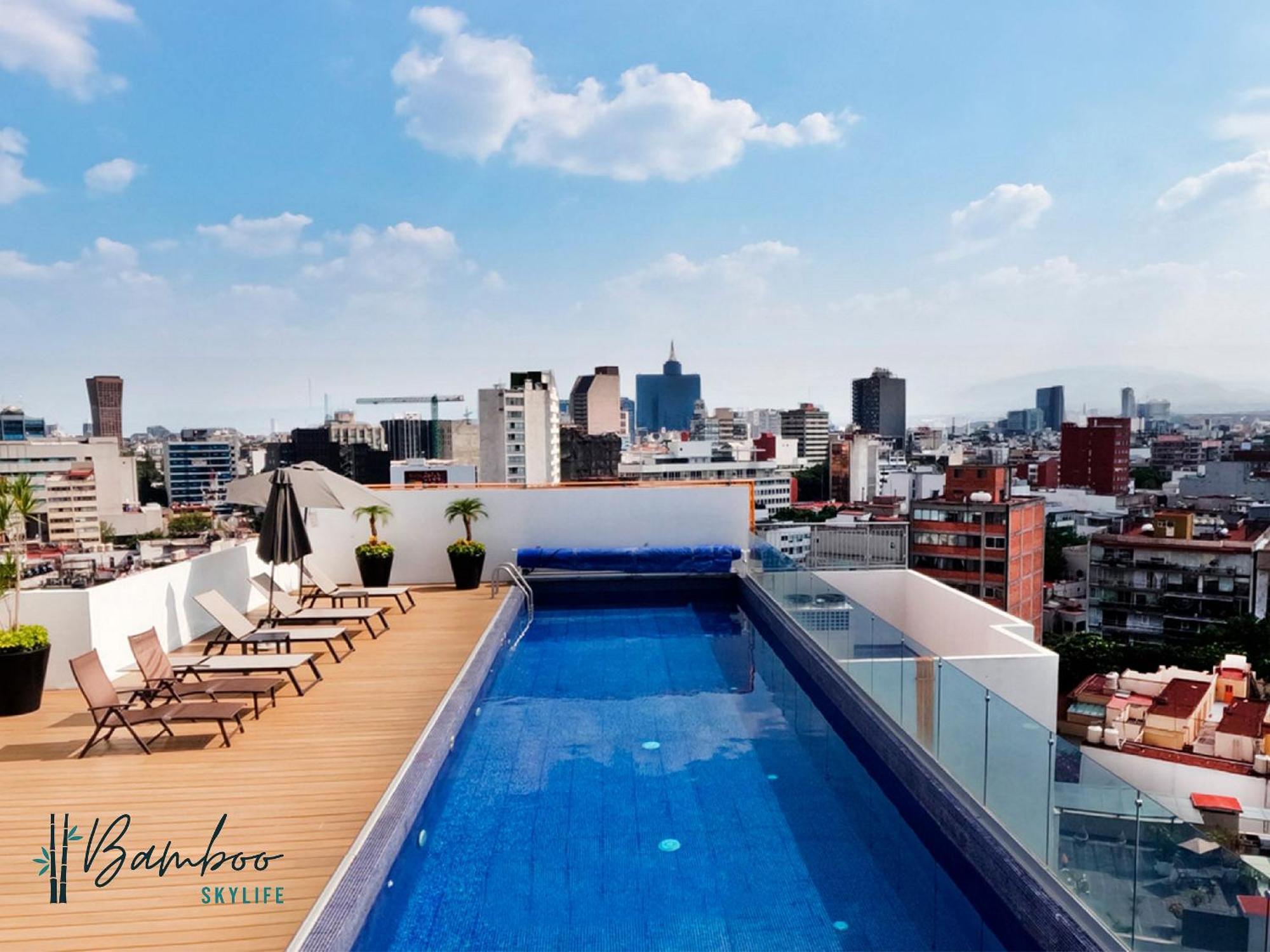 Amazing City Views Condesa Roma By Bamboo Skylife Mexico City Exterior photo